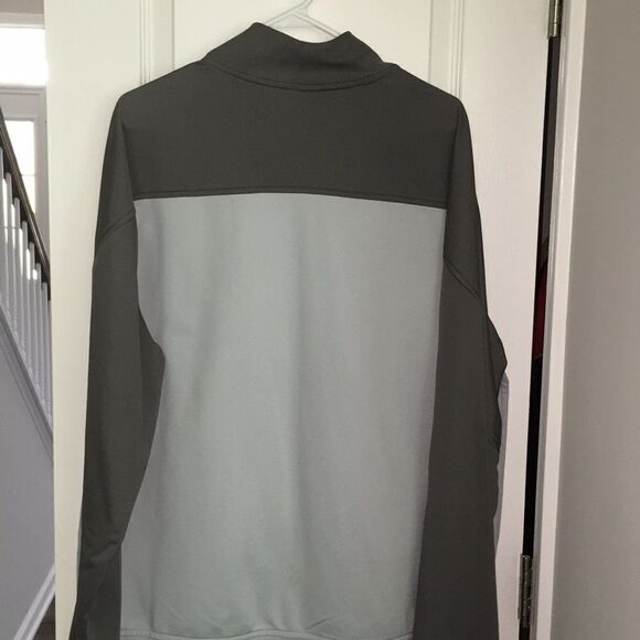 Reebok VTG New York Giants Super Bowl XLVI Warmup golf track style zipper jacket - Picture 4 of 4